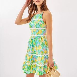 Lilly Pulitzer Angel Lyn dress NWT make lemonade